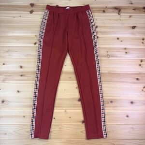 Scotch R'Belle Scotch and Soda Pants Girls 14 Red with Plaid Detail Joggers